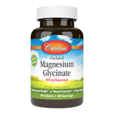 Carlson magnesio quelatado 200 mg: cápsulas en frasco.