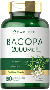 Carlyle Bacopa Monnieri cápsulas: enfoque diario y claridad mental.