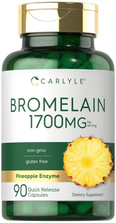 Carlyle Bromelain 1700 mg en botella: apoyo digestivo natural