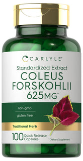 Carlyle Coleus Forskohlii: cápsulas en botella para el bienestar diario
