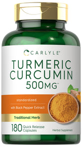 Carlyle Curcumina: cápsulas en bote para consumo diario cómodo