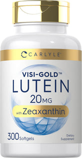 Carlyle Luteína y Zeaxantina, cápsulas suaves para uso diario en la salud ocular