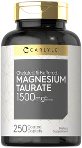 Carlyle Magnesio Taurato 1500 mg: botella para uso diario.