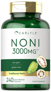 Carlyle Noni – botella de cápsulas para consumo diario cómodo