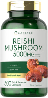 Carlyle Reishi cápsulas: suplemento natural para bienestar diario.
