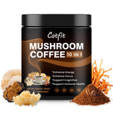 Catfit cafe de hongos instantáneo energizante para empezar el día con claridad.