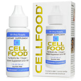 Cellfood Impulso Oxígeno: botella volcada para verter, posible energía durante el día