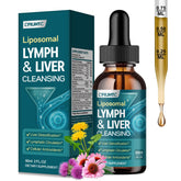 CFILIHTC Drenaje linfático liposomal: frasco con gotas para apoyo al bienestar.