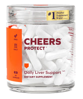Cheers Protect: cápsulas diarias para apoyar la salud del hígado y la energía diaria.