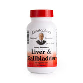 Christopher's Original Formulas Higado y vesícula Frasco: apoyo digestivo suave para el día