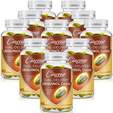 Ciaceae Ubiquinol CoQ10 600 mg en botella; cápsulas fáciles de tragar para apoyo diario