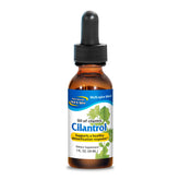 Cilantrol: botella frontal, aroma herbáceo para apoyo digestivo suave.