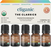 Cliganic aceites esenciales menta: aroma fresco para difusor.
