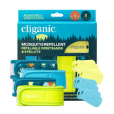 Cliganic pulseras antimosquitos ajustables para uso al aire libre
