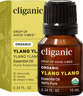 Cliganic Ylang Ylang debe ser ideal para difusor, aroma puro en botella