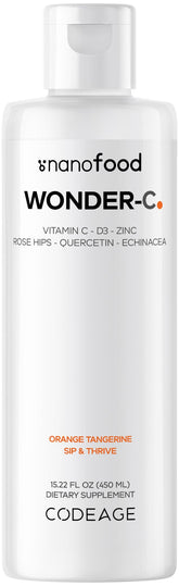 Codeage Nanofood Wonder-C botella liposomal para toma diaria fácil