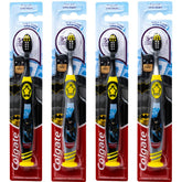 Colgate Batman con ventosa para guardar el cepillo de forma estable.
