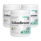 ColonBroom polvo psyllium con estevia, apoyo digestivo suave.