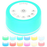 ColourNoise máquina de sonidos para dormir en primer plano, ideal para relajación nocturna.