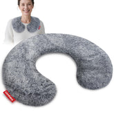 Comfheat almohada cuello lavanda caliente: alivio cálido en casa.