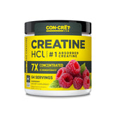 CON-CRET Creatina HCl - botella de frambuesa lista para uso diario.