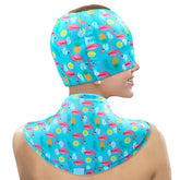 Gorra CONBELLA para migraña con frío, sensación fresca en la cabeza.