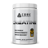 Core Nutritionals Creatina Monohidrato: envase de 80 porciones para entrenamientos consistentes.