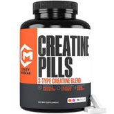 Crazy Muscle, pastillas de creatina para rendimiento diario y fácil ingestión