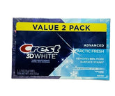 Crest 3D White avanzado blanqueamiento, tubo visible para uso diario y sonrisa más clara