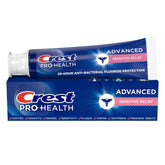 Crest Pro-Health Avanzado Sensible, empaque frontal, ideal para limpieza diaria eficaz.