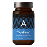 D'Adamo TypeZyme, bote frontal, apoyo digestivo tras comidas abundantes.