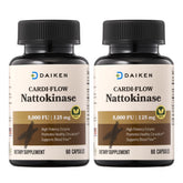 DAIKEN nattokinase 5000fu, cápsulas sin olor para uso diario.