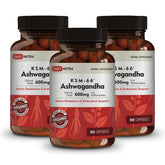 DailyNutra Ashwagandha 600 mg: cápsula para relajación diaria y bienestar.