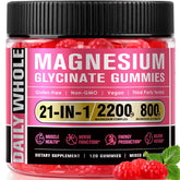 DailyWhole gominolas magnesio glicinato frasco 120 gomitas para uso diario