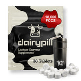 DairyPill: cápsula lactasa 18000, ideal para acompañar comidas con lácteos.