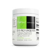 DAVINCI D3/K2 líquido: botella 30 ml para soporte óseo diario