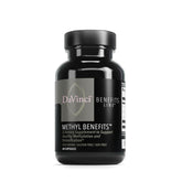 DAVINCI Methyl Benefits en botella, apoyo a methylación y detoxificación.