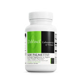 Davinci Saw Palmetto: botella de cápsulas vegetarianas para apoyar la función prostática