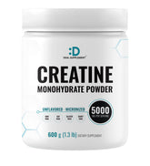 Deal Supplement creatina monohidrato en pote de 600 g para mezcla fácil y sin sabor