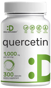 DEAL SUPPLEMENT quercetina alta absorcion: capsulas de facil absorcion para apoyo inmunitario.