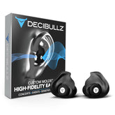 Decibullz tapones con ajuste personalizado para comodidad duradera.