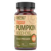 DEVA Nutrition aceite de semilla de calabaza vegano en cápsulas para uso diario