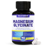 DIATMOON glicinato de magnesio cápsulas, botella, posible apoyo a la relajación muscular diaria