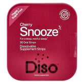 DISO Snooze, envase frontal: alternativa rápida a tabletas.