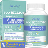 Dmeisy Probióticos cultivos activos para flora equilibrada y piel saludable.