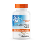Doctor's Best CoQ10 con BioPerine para alta absorción y energía celular.