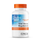 Doctor's Best NAC Detox Regulators cápsulas: apoyo antioxidante diario para hígado y cerebro
