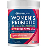 Doctor's Recipes Probióticos Mujeres cápsula: apoyo potencial para equilibrio intestinal diario.