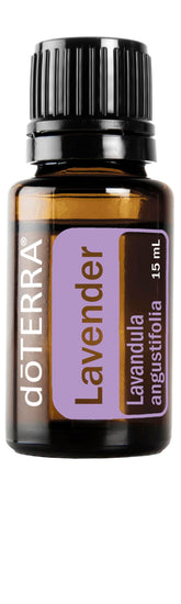 doTERRA Lavender: aceite de lavanda 15 ml para uso relajante y aromático.