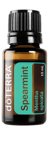 doTERRA Menta Verde aceite esencial 15 mL en botella, aroma refrescante